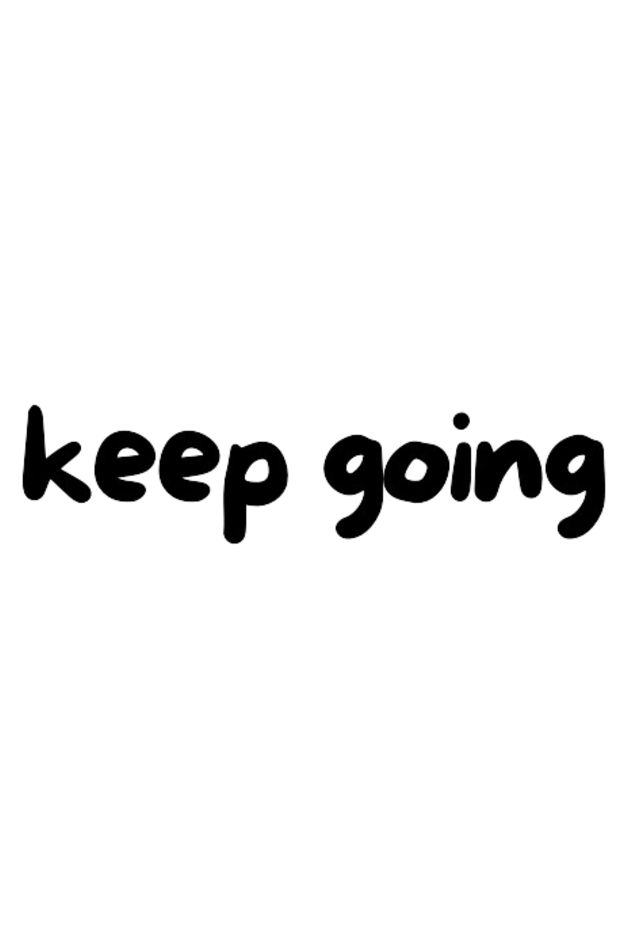 “Keep Going” Oversized Tee