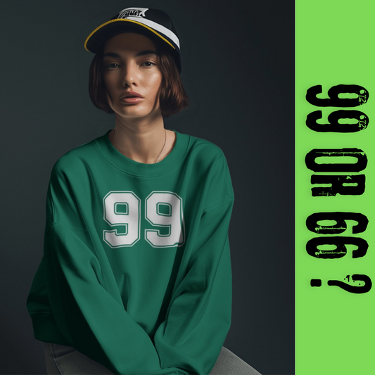 Oversized 99 Club's sweatshirt [UNISEX]