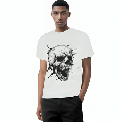 CLOTHSINGHS Skull Masterpiece T-Shirt