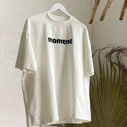 “Moment” Oversized Tee