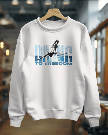 Freedom Plunge Oversized Sweatshirt