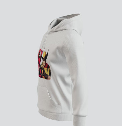 Deadpool & Wolverine Showdown Hoodie [Front & Back printed]